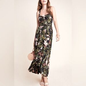 Anthropologie Maeve Sanctuary Gabriella Tropical Floral Maxi Dress Medium